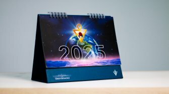 Calendrio de Mesa 2025 - Temtico da Ordem Rosacruz