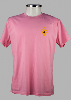 Camiseta Triangulo Rosacruz - Rosa